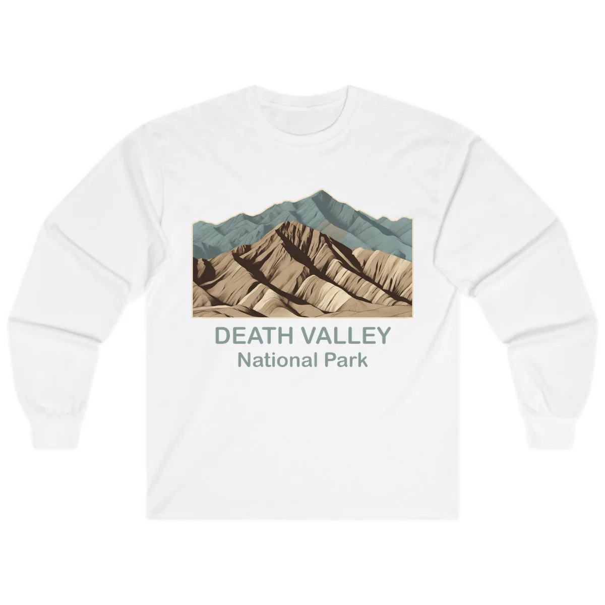 Death Valley National Park Long Sleeve in White