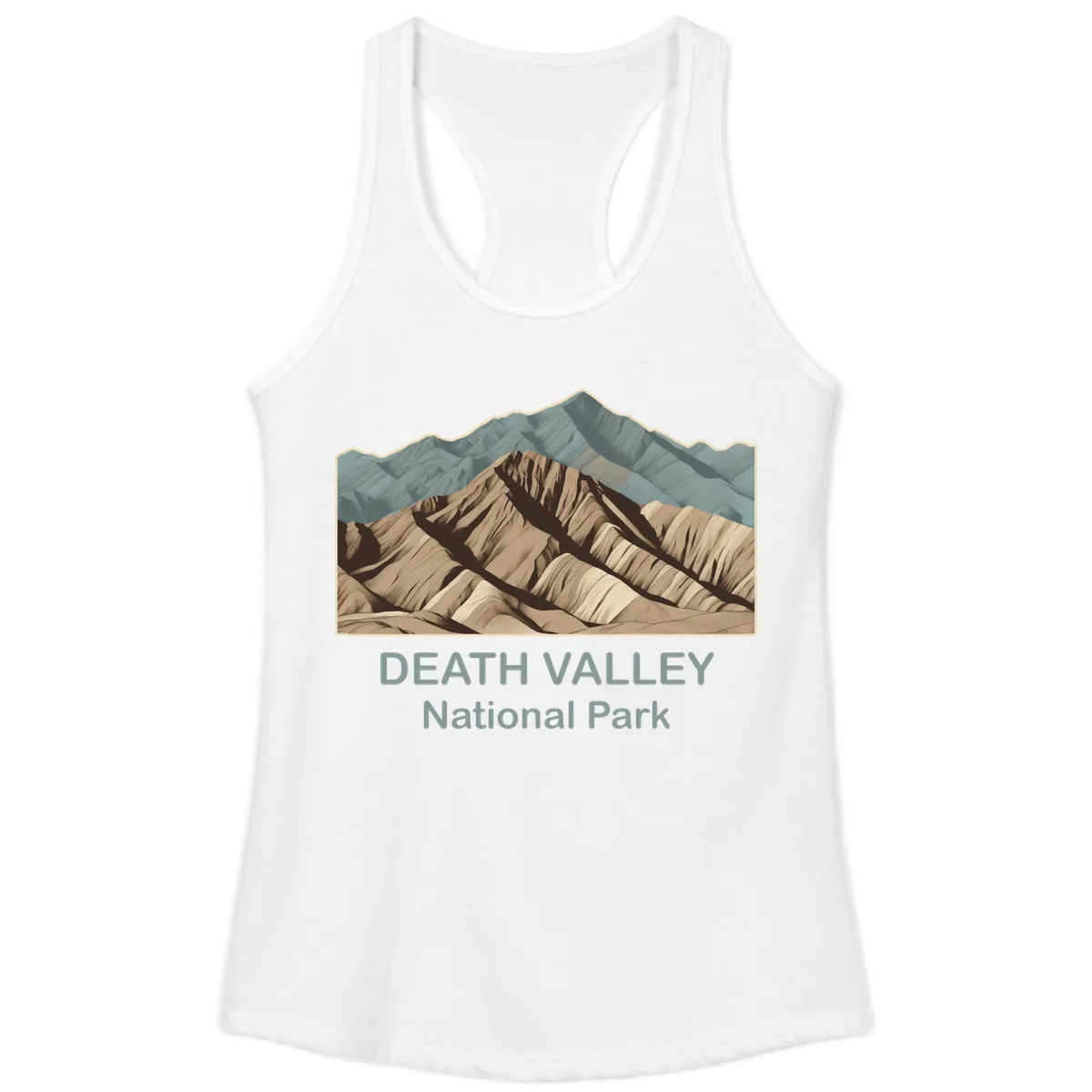 Death Valley National Park Ladies Tank in White
