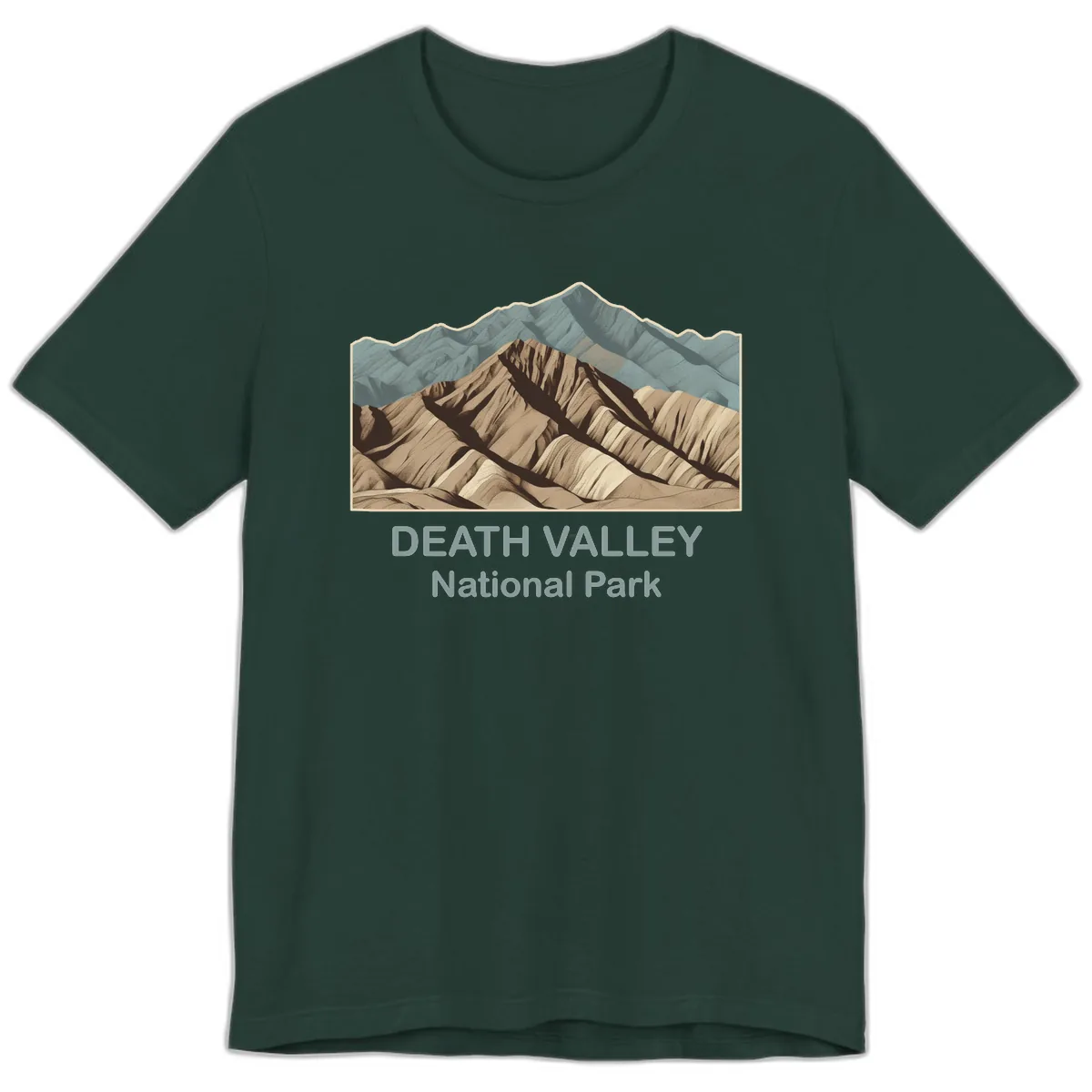 Death Valley National Park Premium T-Shirt in Forest