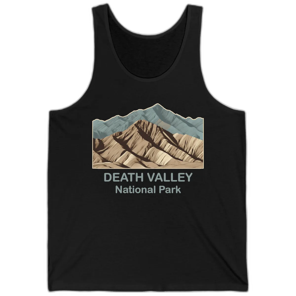 Death Valley National Park Tank in Black