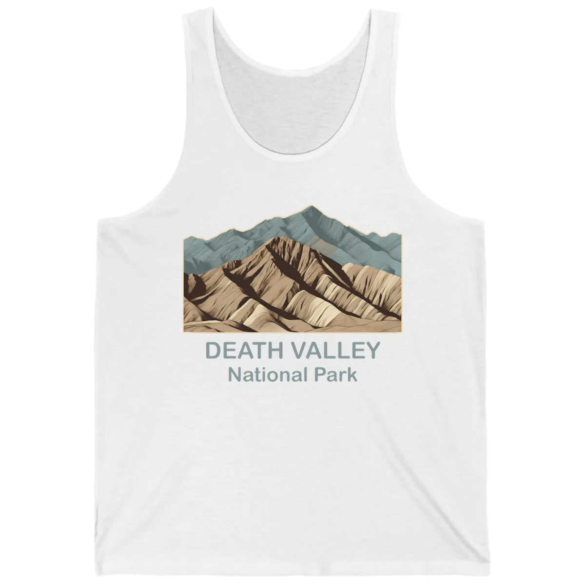 Death Valley National Park Tank in White