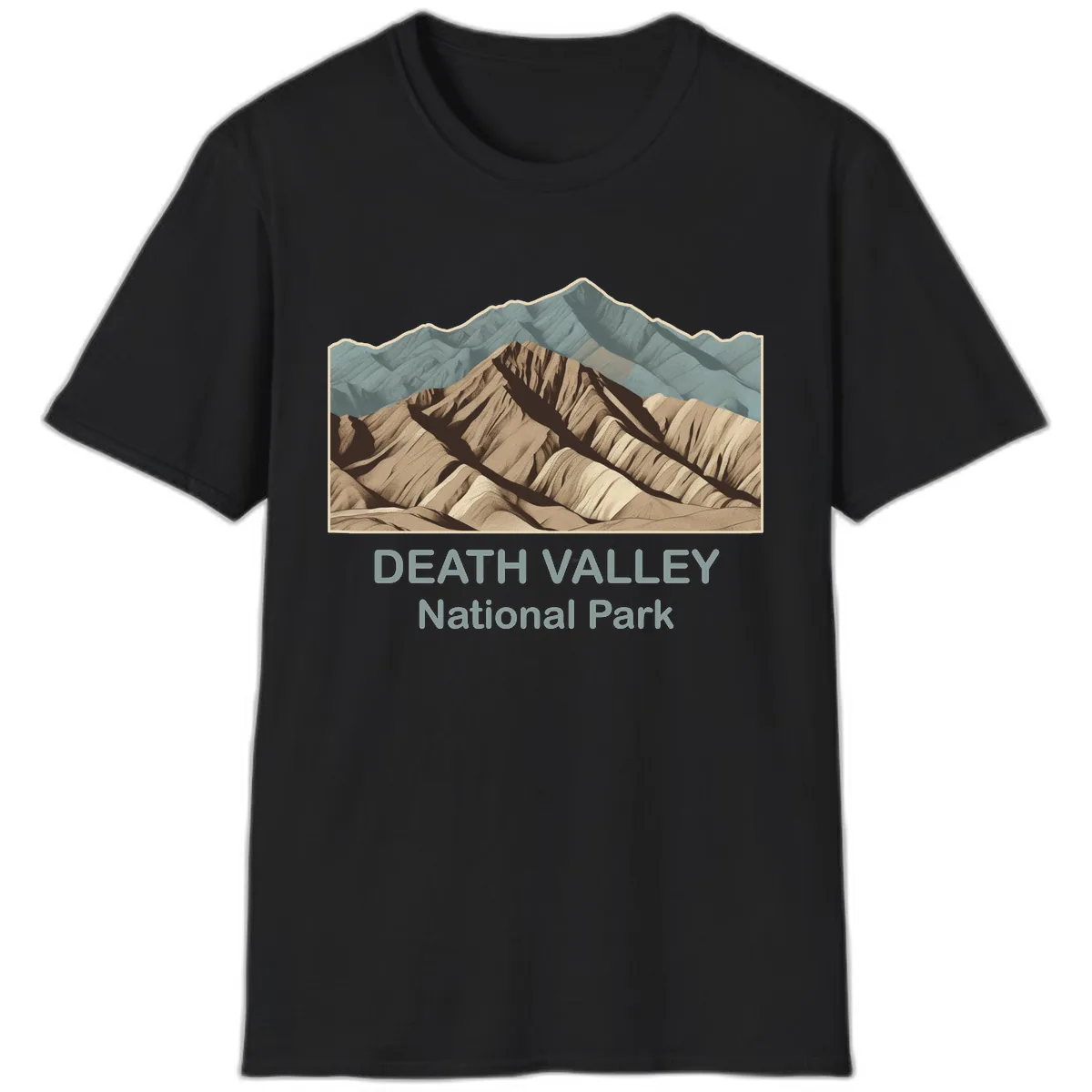 Death Valley National Park T-Shirt in Black
