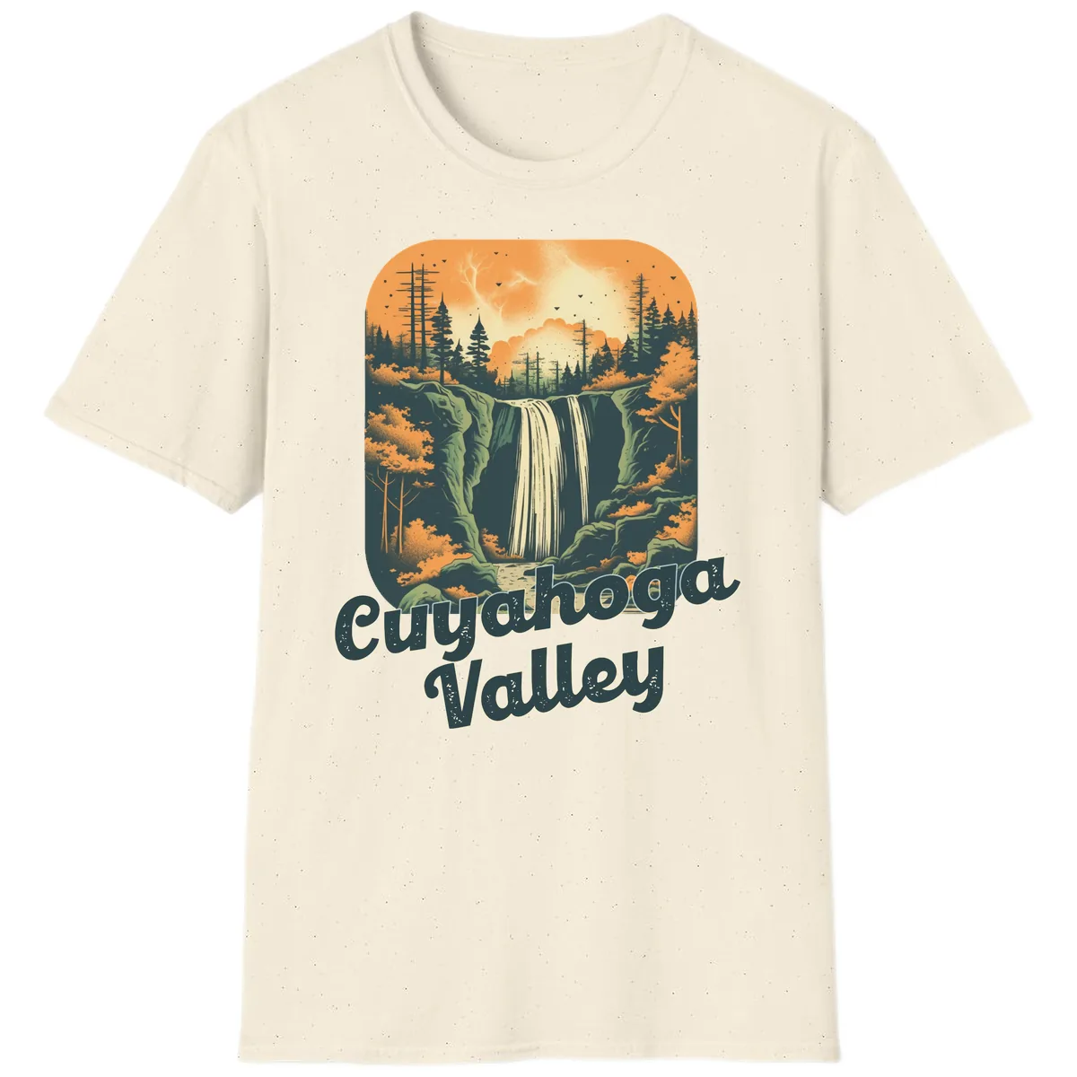 Eureka Valley Waterfall T-Shirt in Natural