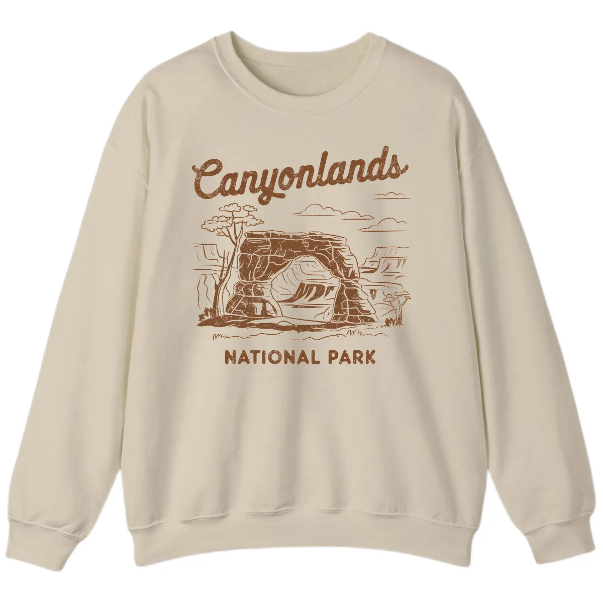 Canyonlands National Park Desert Vista Sweatshirt in Sand