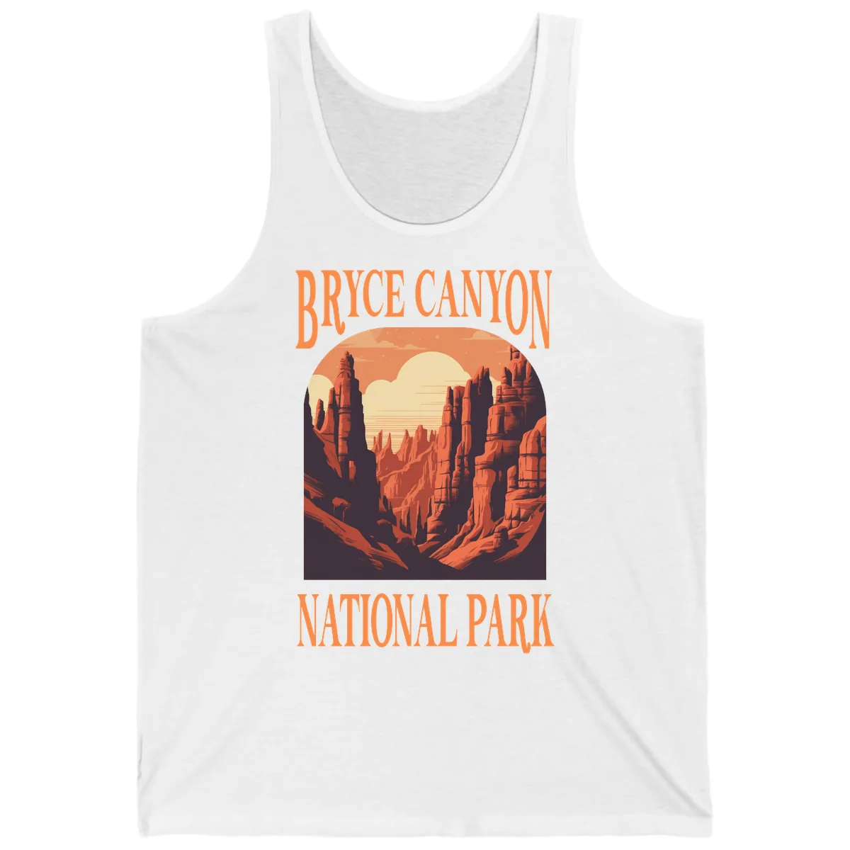 Bryce Canyon National Park Sunset Tank in White
