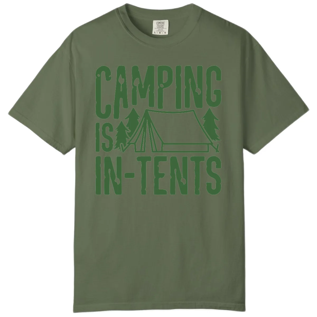 Camping Is In-Tents Comfort Color in Sage