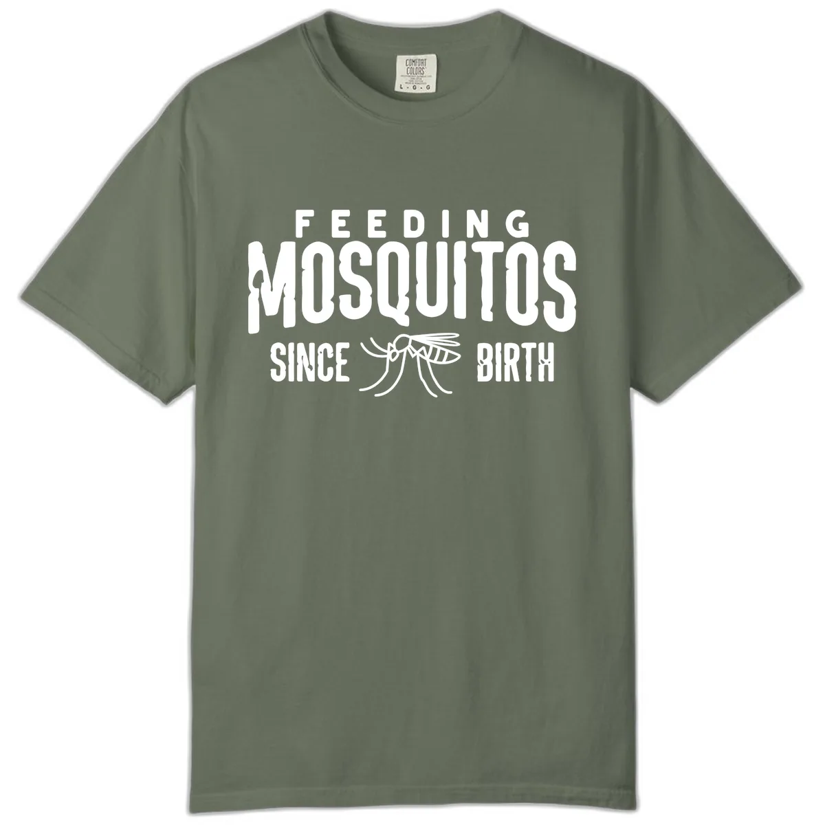 Feeding Mosquitos Since Birth Comfort Color in Moss