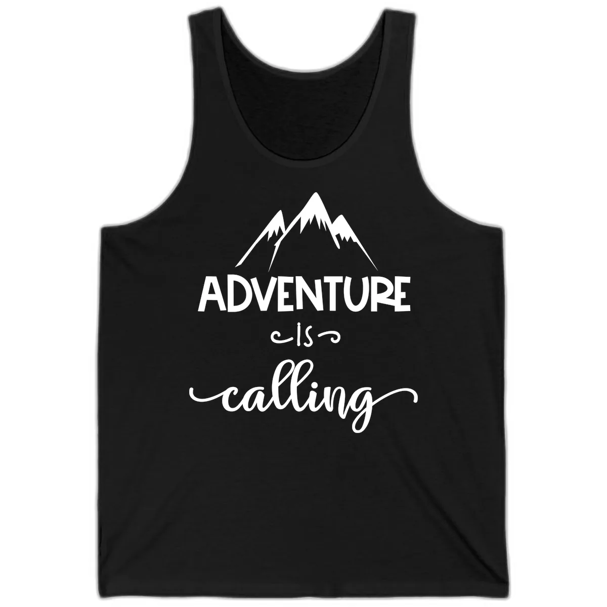 Adventure Is Calling Tank in Black