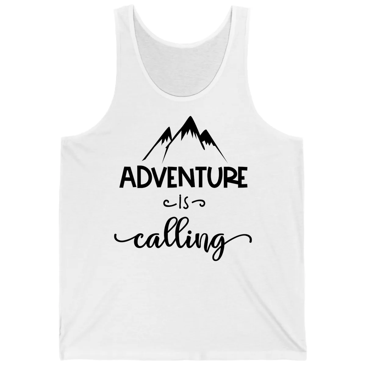 Adventure Is Calling Tank in White
