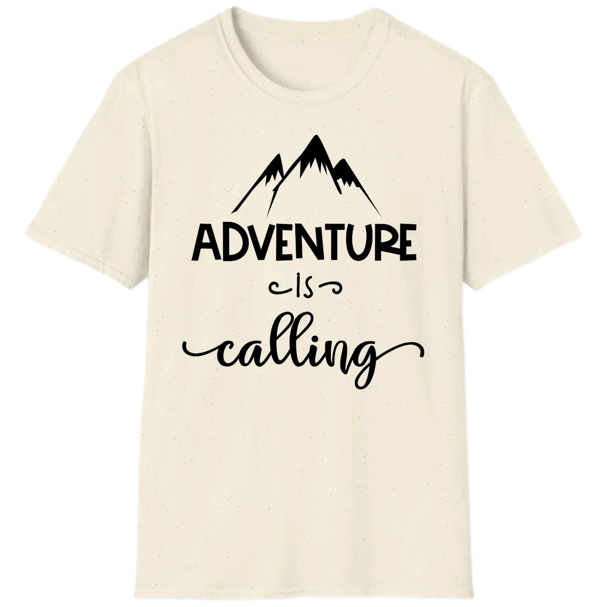 Adventure Is Calling T-Shirt in Natural