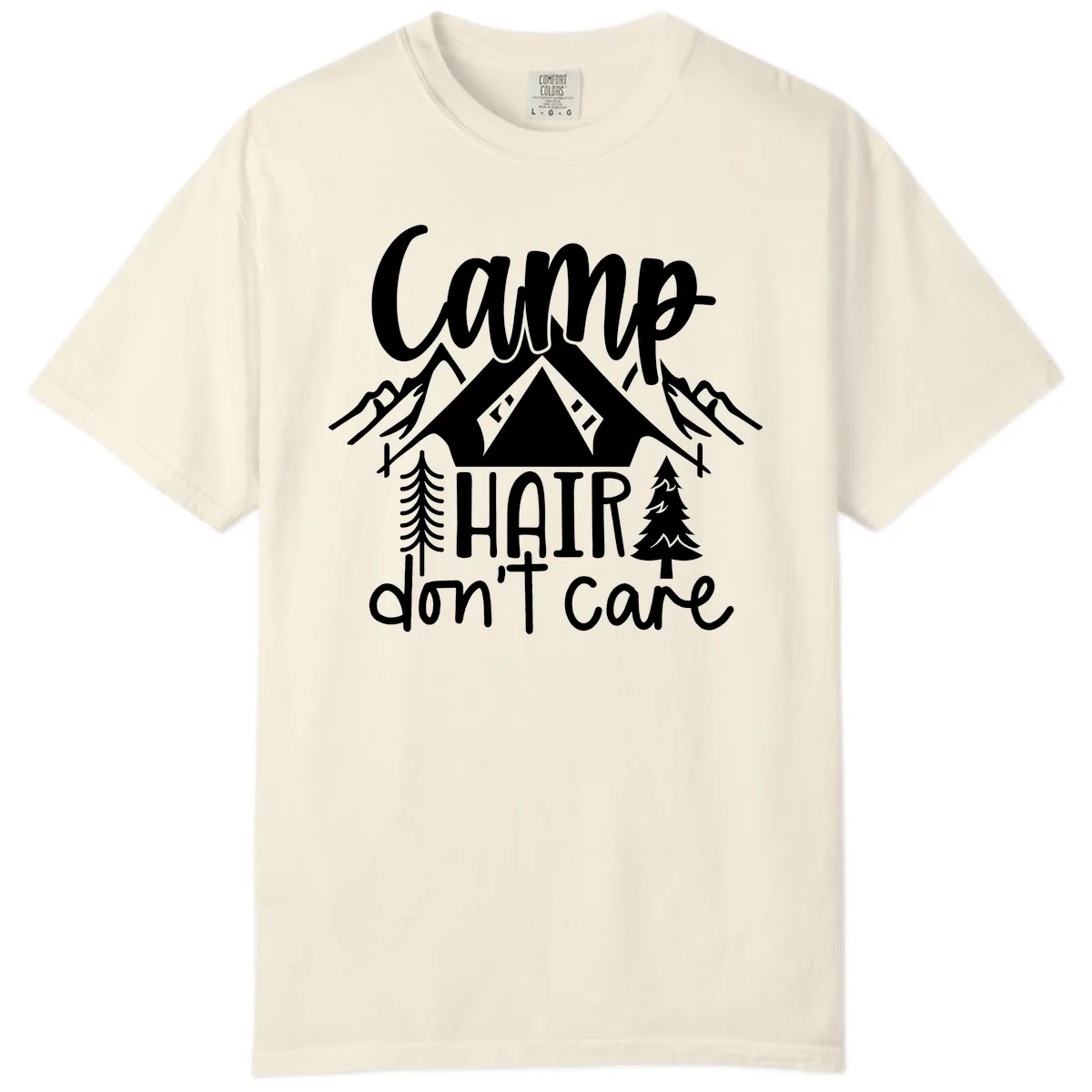 Camp Hair Don't Care Comfort Color in Ivory