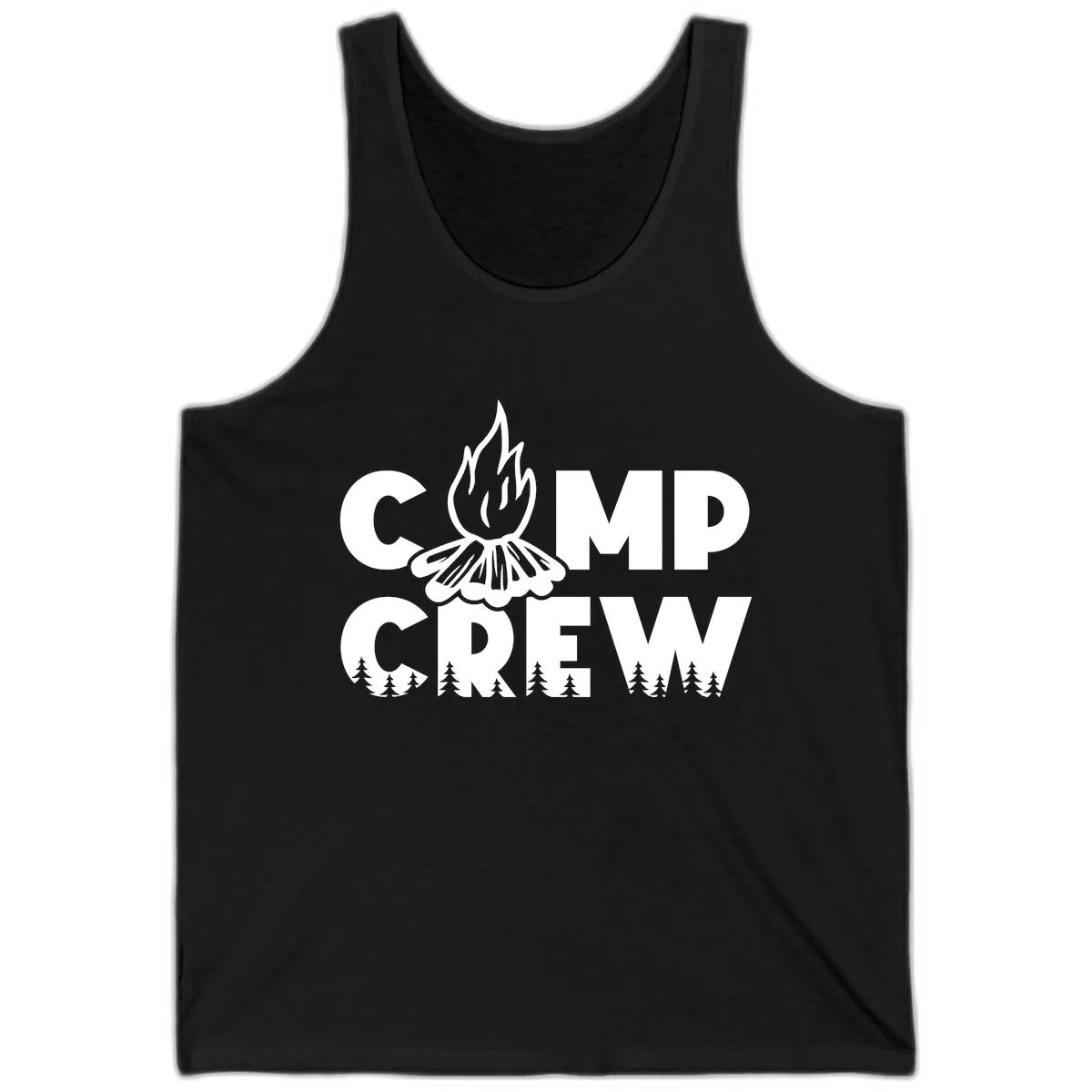 Camp Crew Fire and Forest Tank in Black