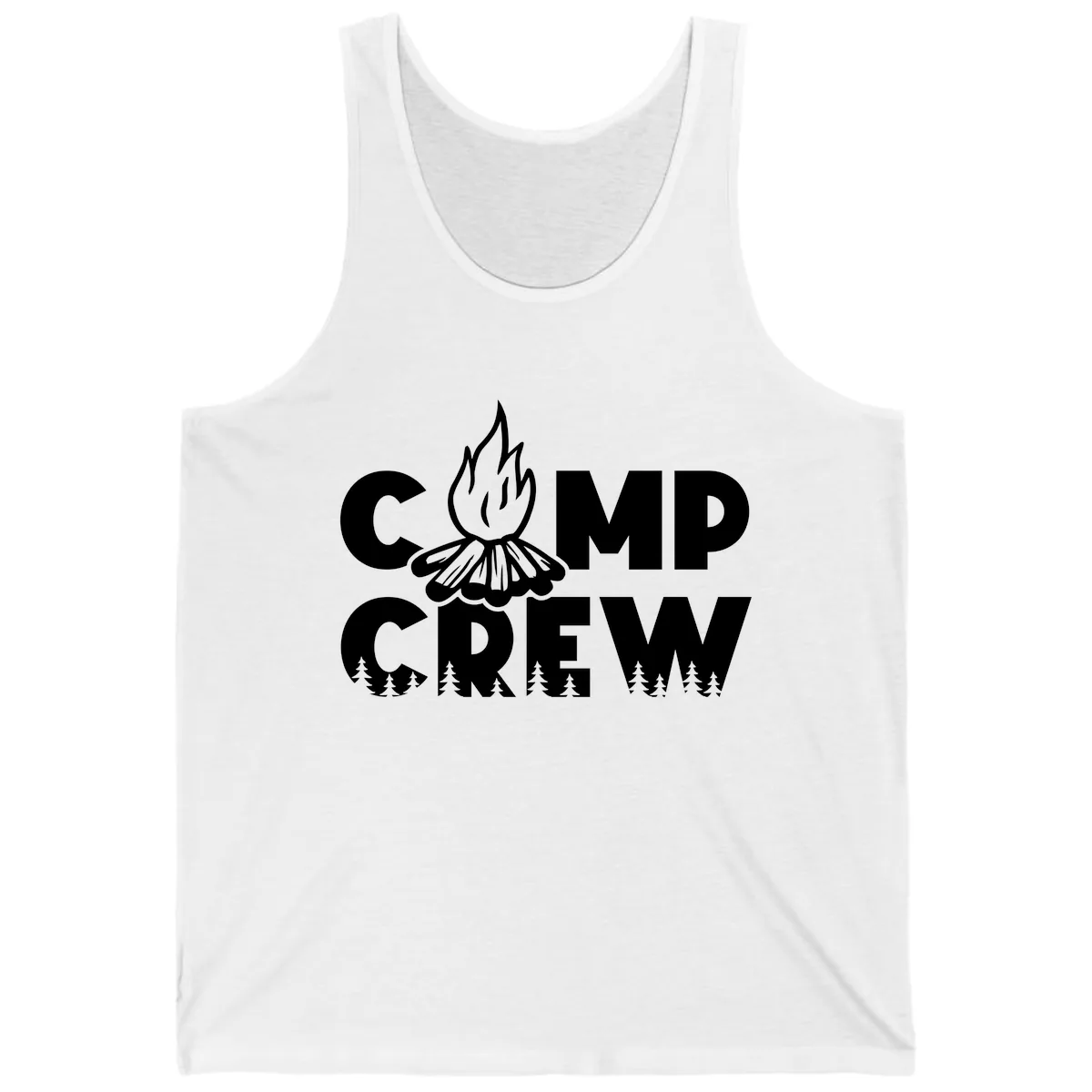 Camp Crew Fire and Forest Tank in White