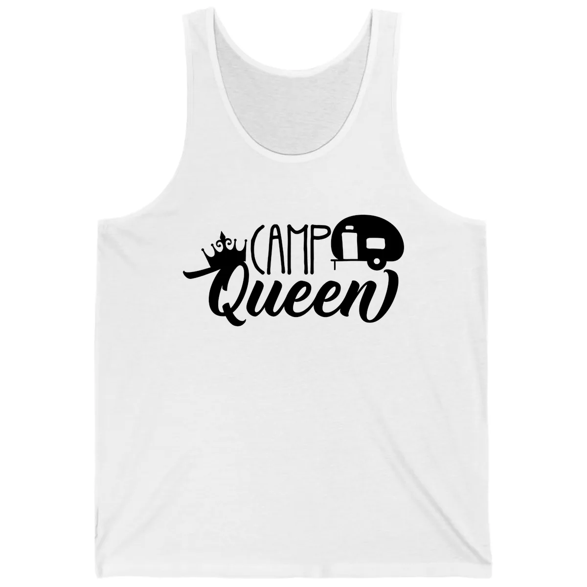 Camp Queen Glamping Life Tank in White