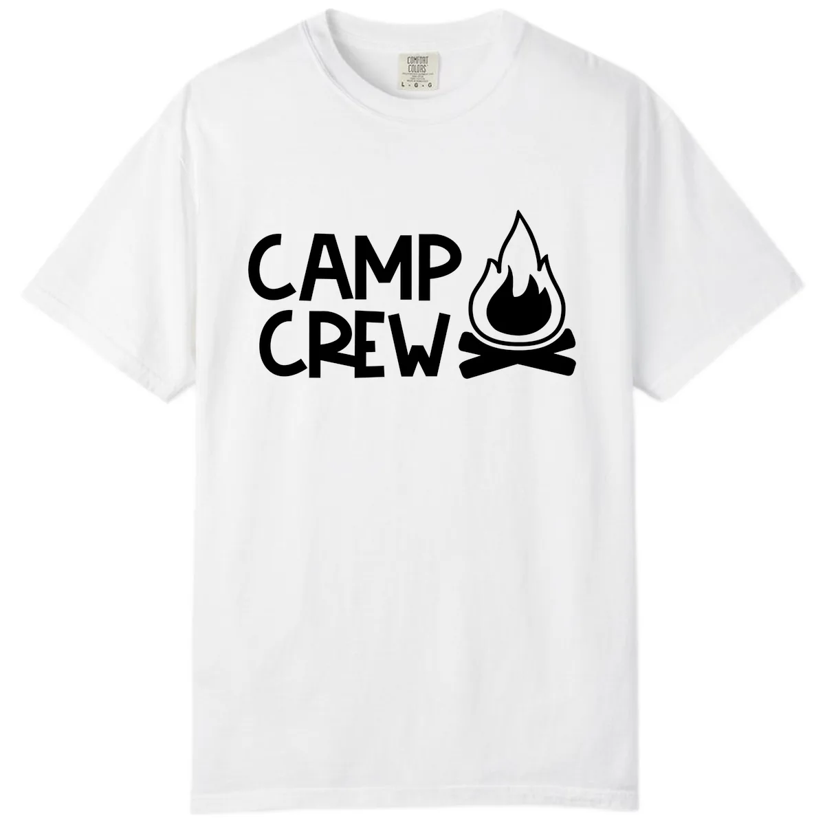 Camp Crew Campfire Comfort Color in White