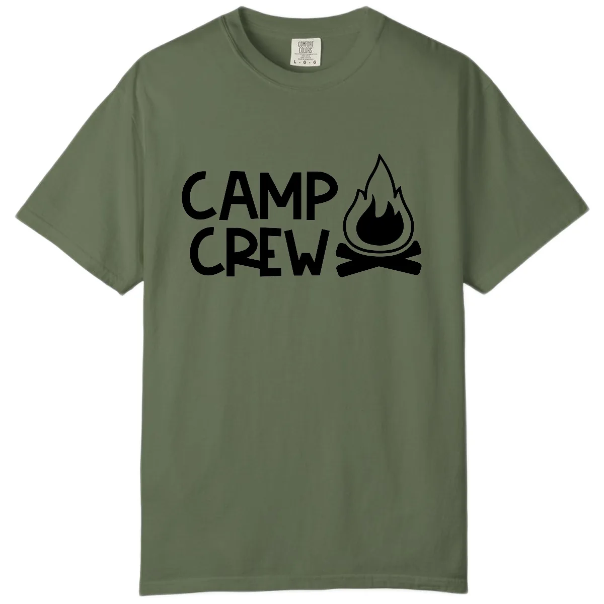 Camp Crew Campfire Comfort Color in Sage