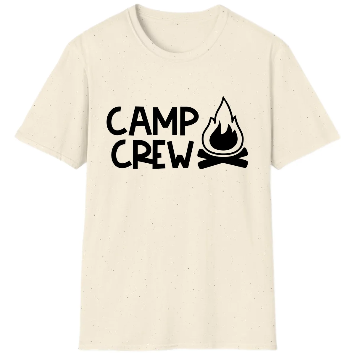 Camp Crew Campfire T-Shirt in Natural