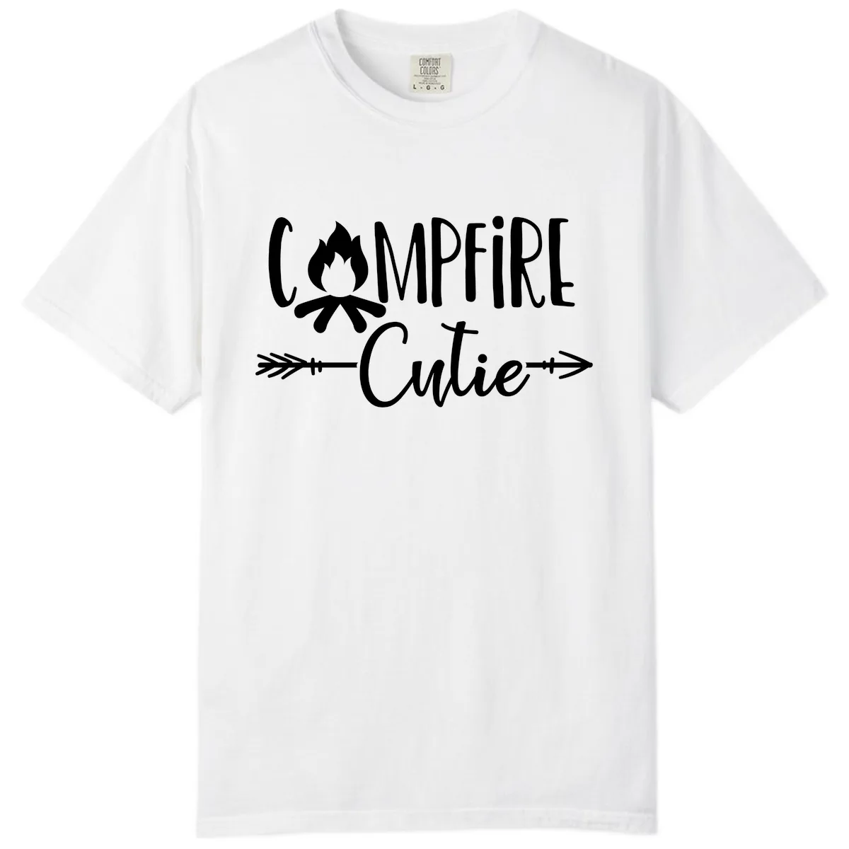 Campfire Cutie Comfort Color in White