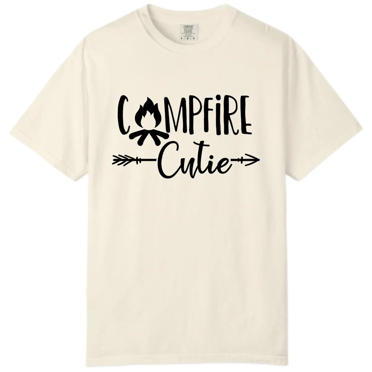 Campfire Cutie Comfort Color in Ivory