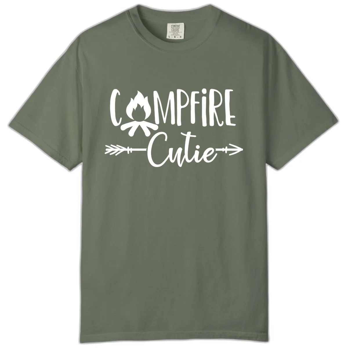 Campfire Cutie Comfort Color in Moss