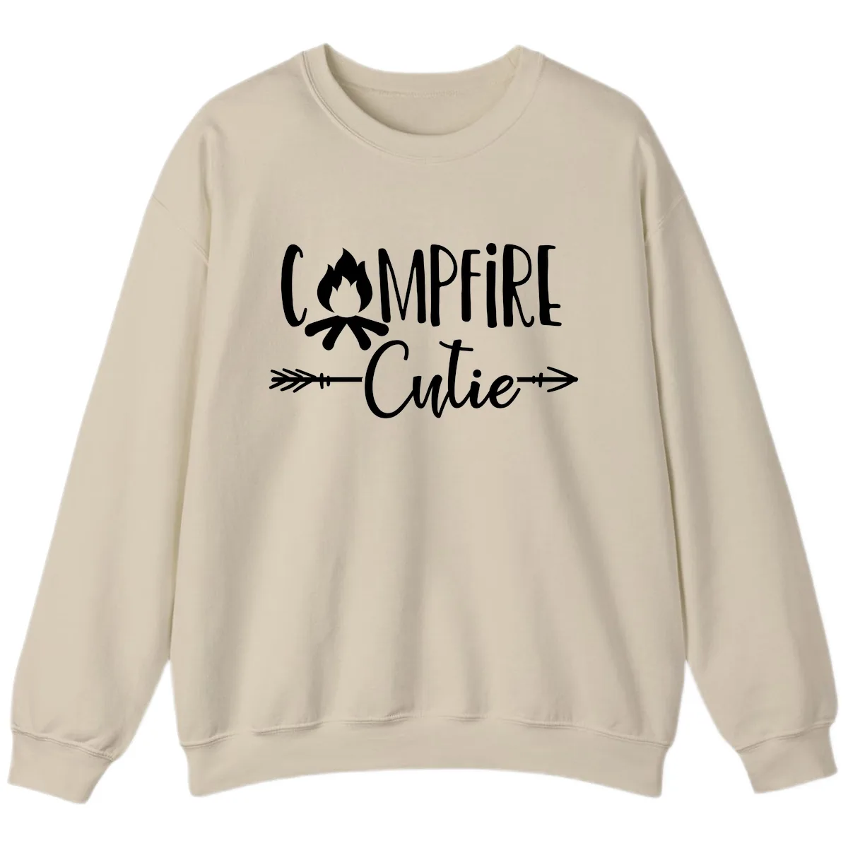 Campfire Cutie Sweatshirt in Sand