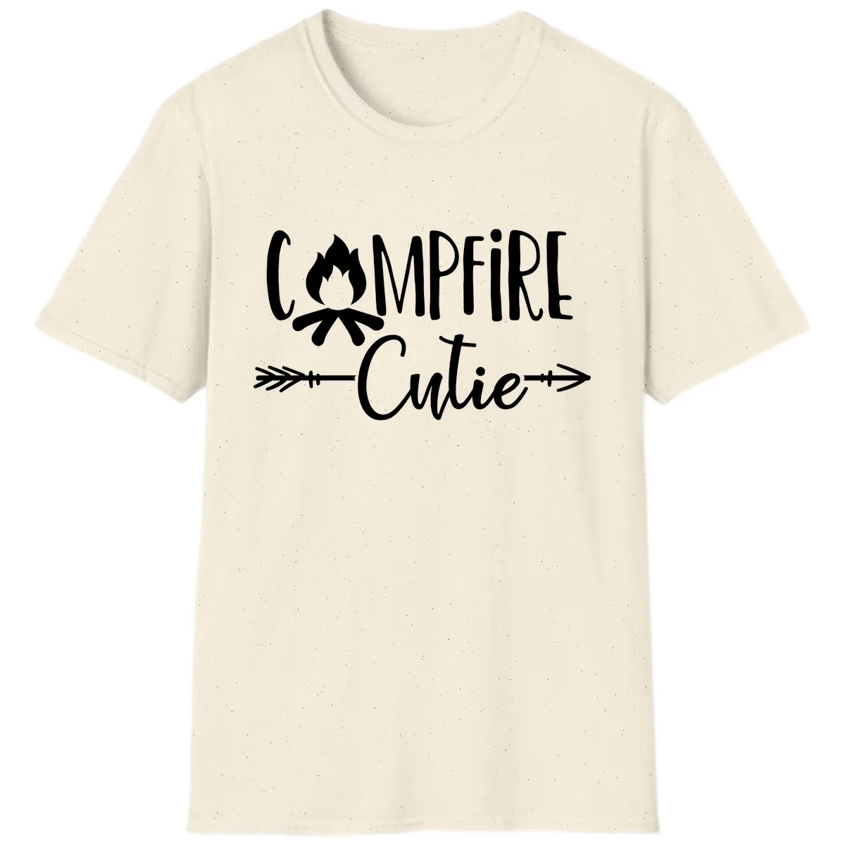Campfire Cutie T-Shirt in Natural
