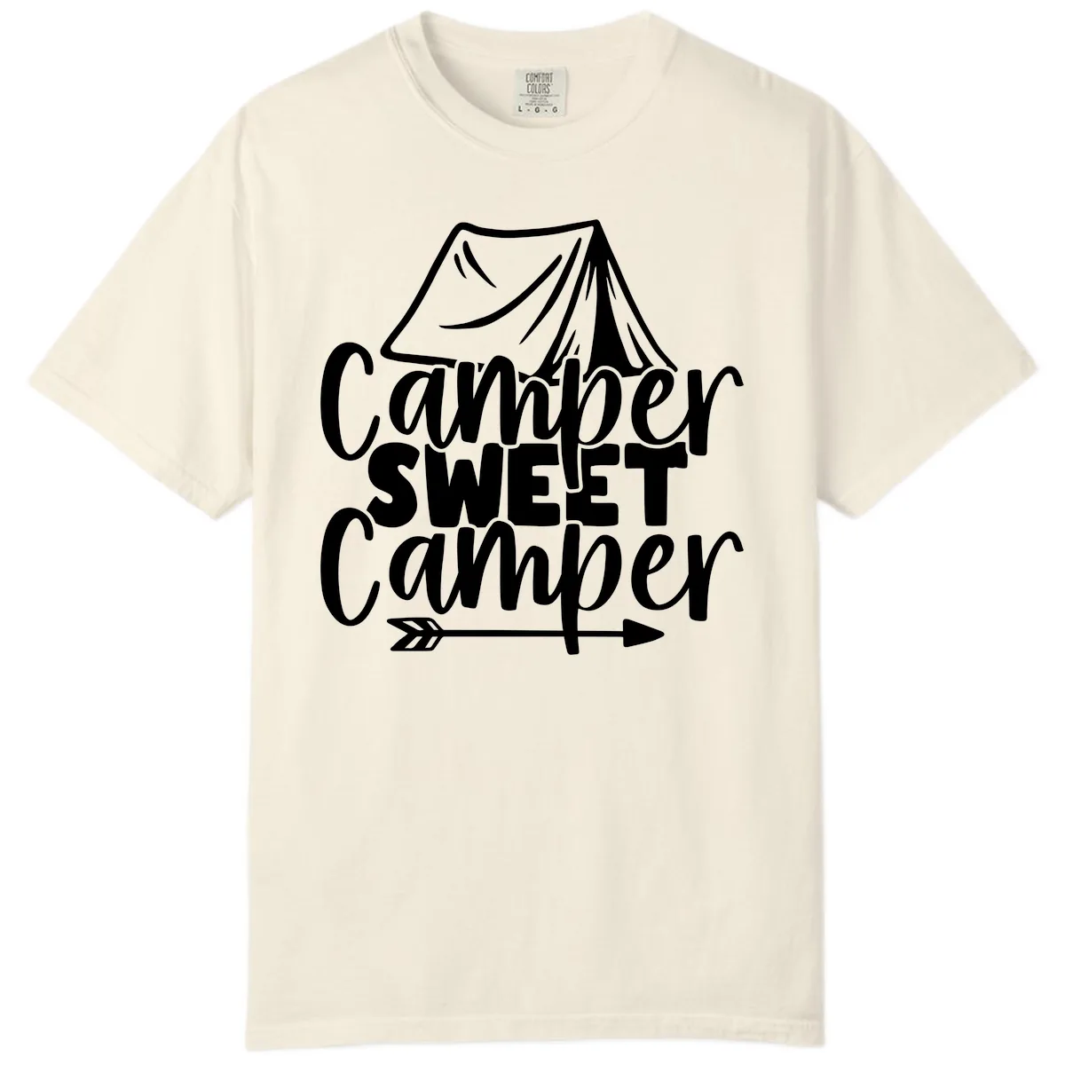 Camper Sweet Camper Comfort Color in Ivory