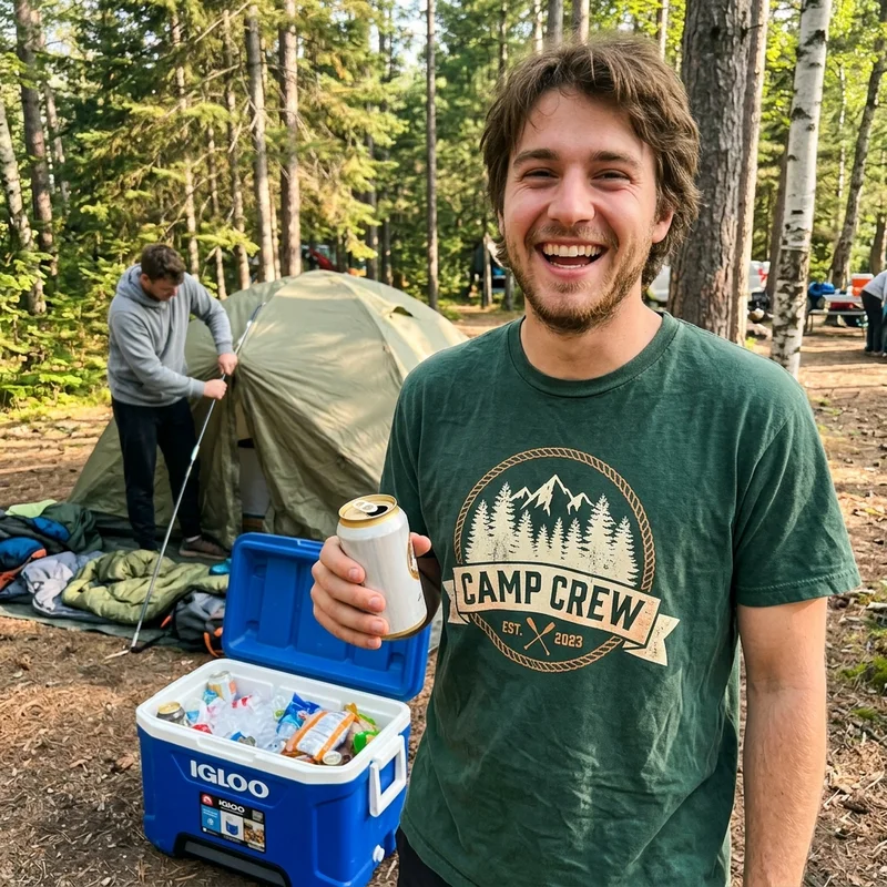 Camp Crew Shirts | Matching Camping Group Tees