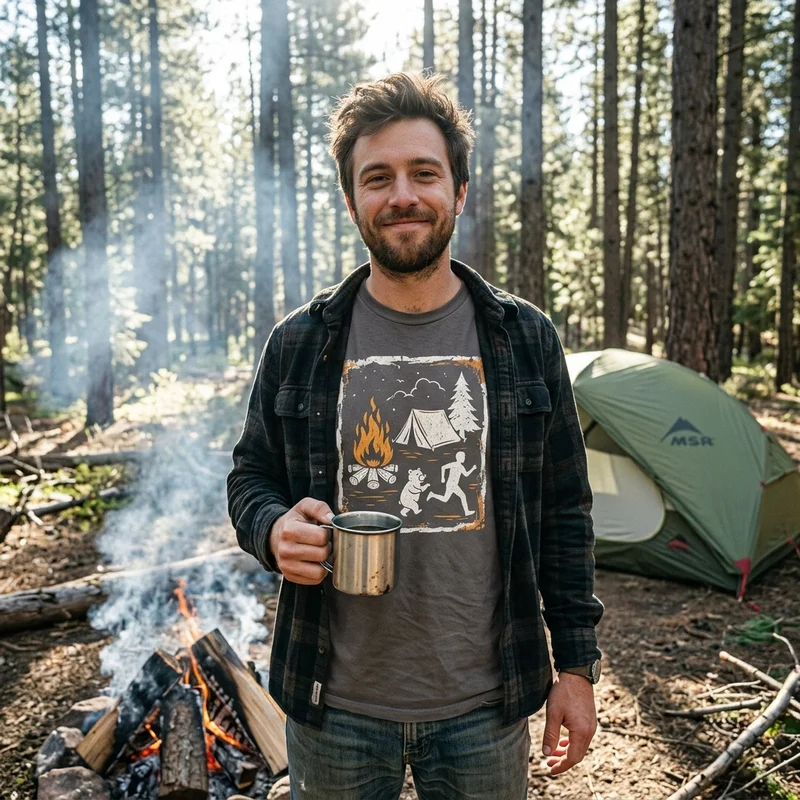 Funny Camping Shirts | Camp Life Shirts