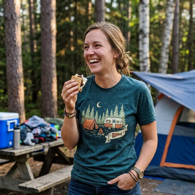 Happy Camper Shirts | Camp Life Shirts