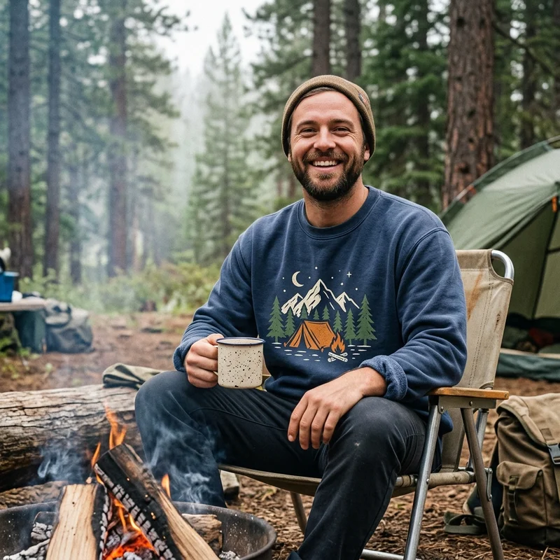 Camping Sweatshirts | Camp Life Shirts
