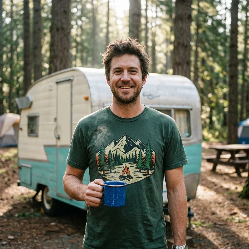 Vintage Camping Shirts | Camp Life Shirts