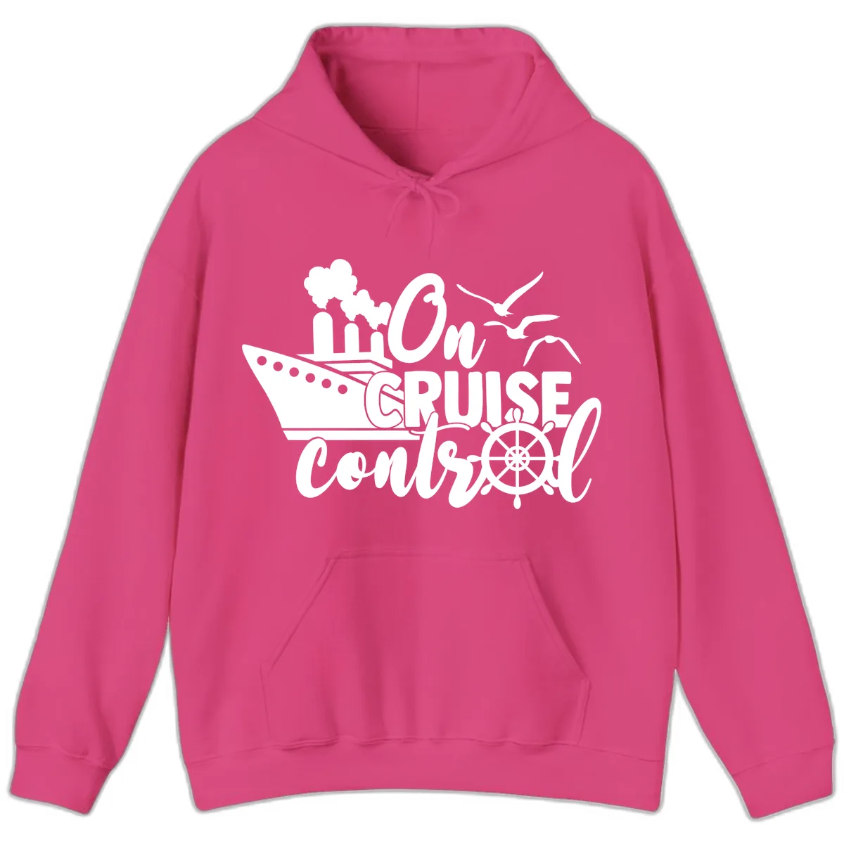 On Cruise Control Hoodie in Heliconia