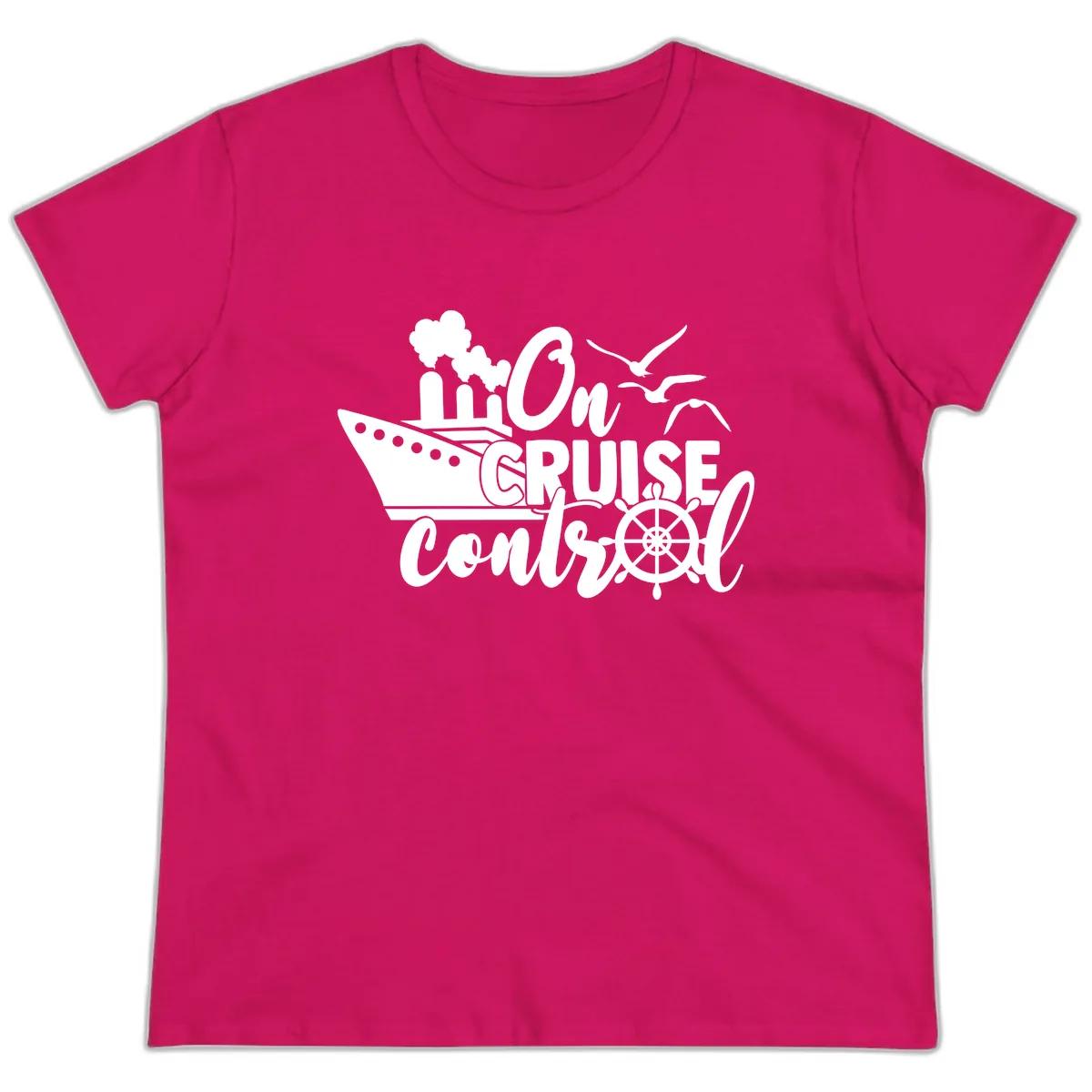 On Cruise Control Ladies Tee in Heliconia