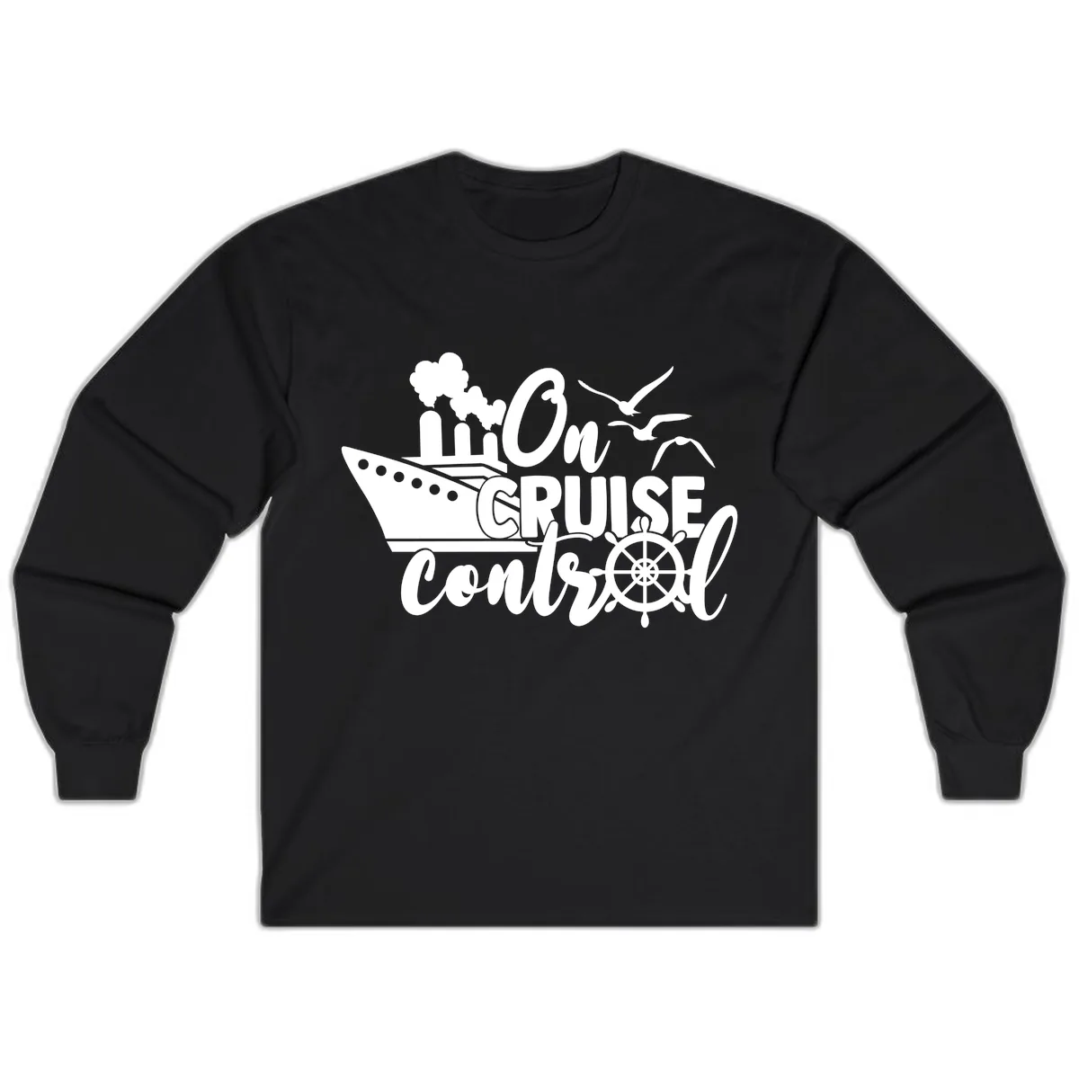 On Cruise Control Long Sleeve in Black