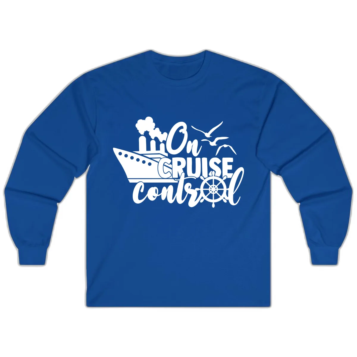 On Cruise Control Long Sleeve in Royal