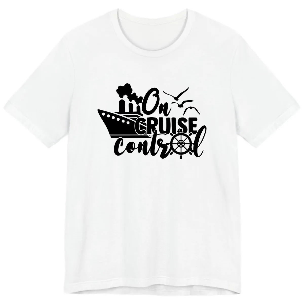 On Cruise Control Premium T-Shirt in White