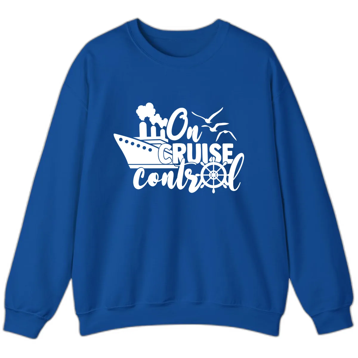 On Cruise Control Sweatshirt in Royal