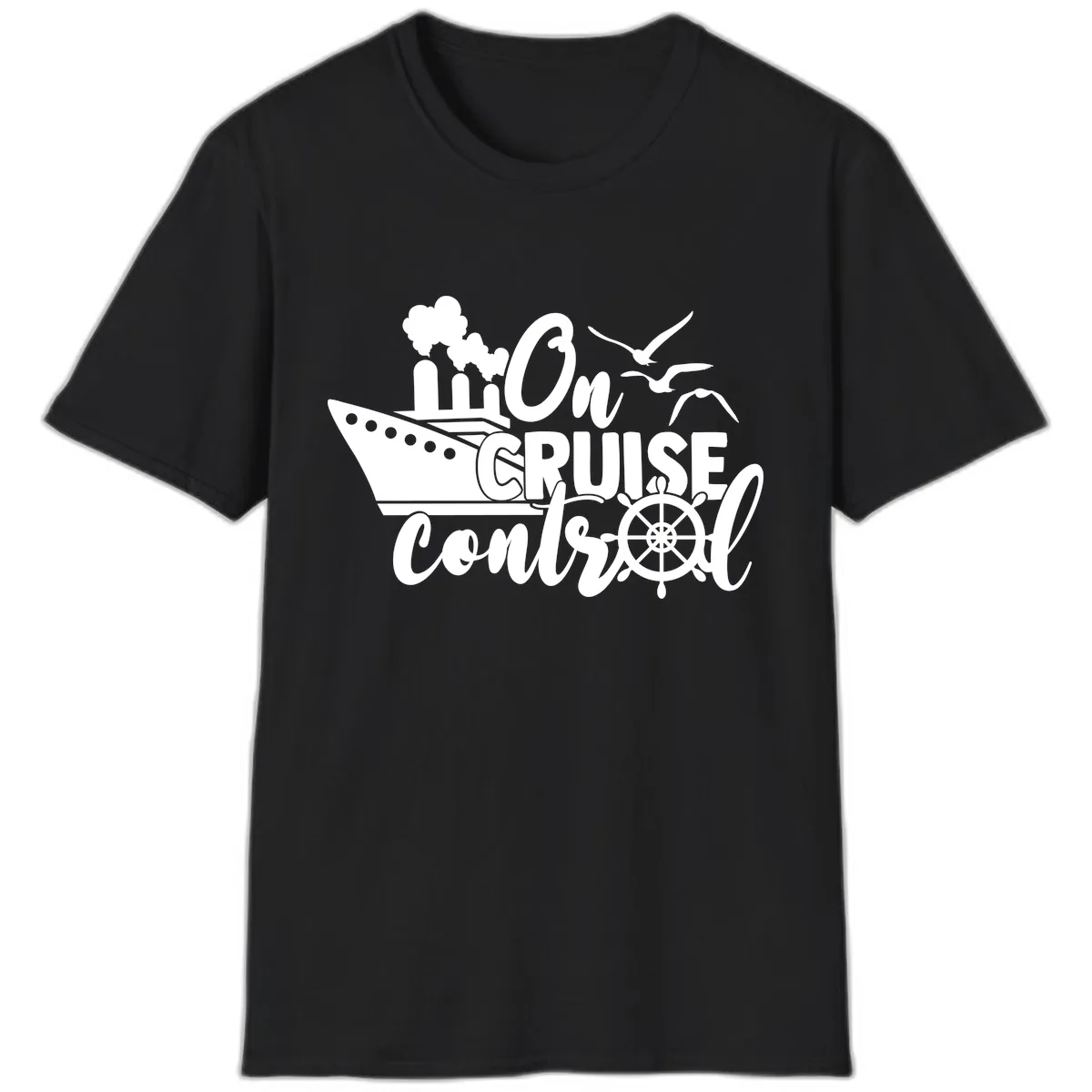 On Cruise Control T-Shirt in Black