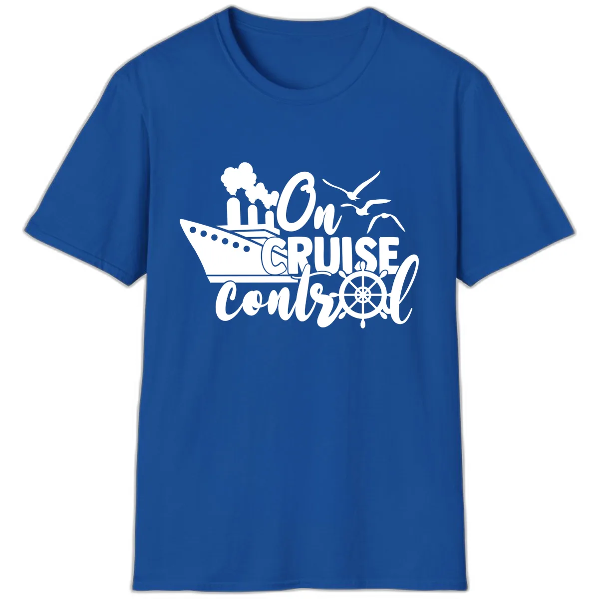 On Cruise Control T-Shirt in Royal
