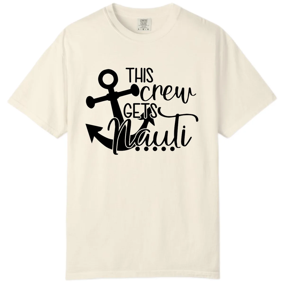 This Crew Gets Maui Comfort Color in Ivory