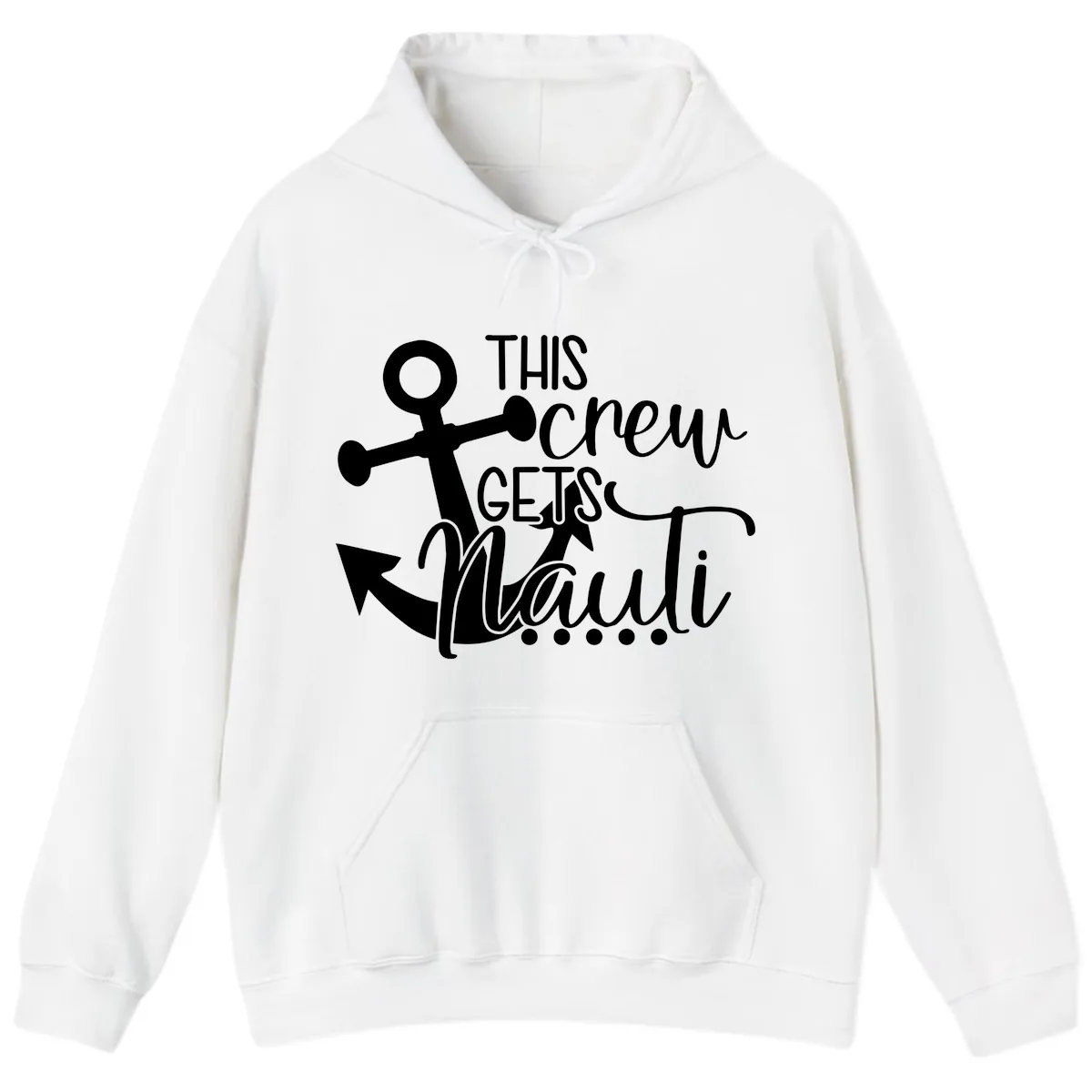 This Crew Gets Maui Hoodie in White