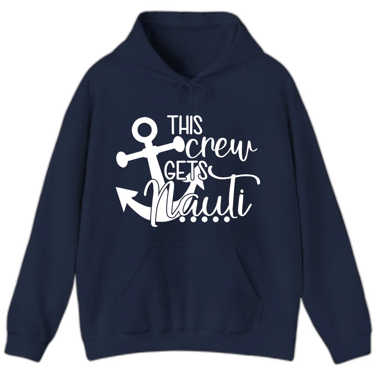 This Crew Gets Maui Hoodie in Navy