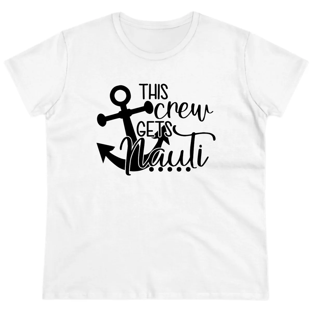 This Crew Gets Maui Ladies Tee in White