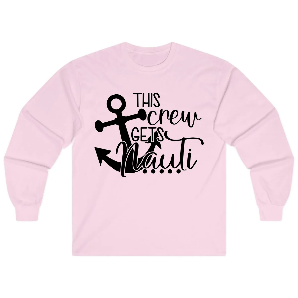 This Crew Gets Maui Long Sleeve in Light Pink