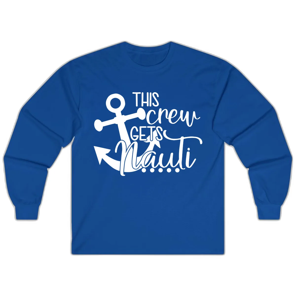 This Crew Gets Maui Long Sleeve in Royal