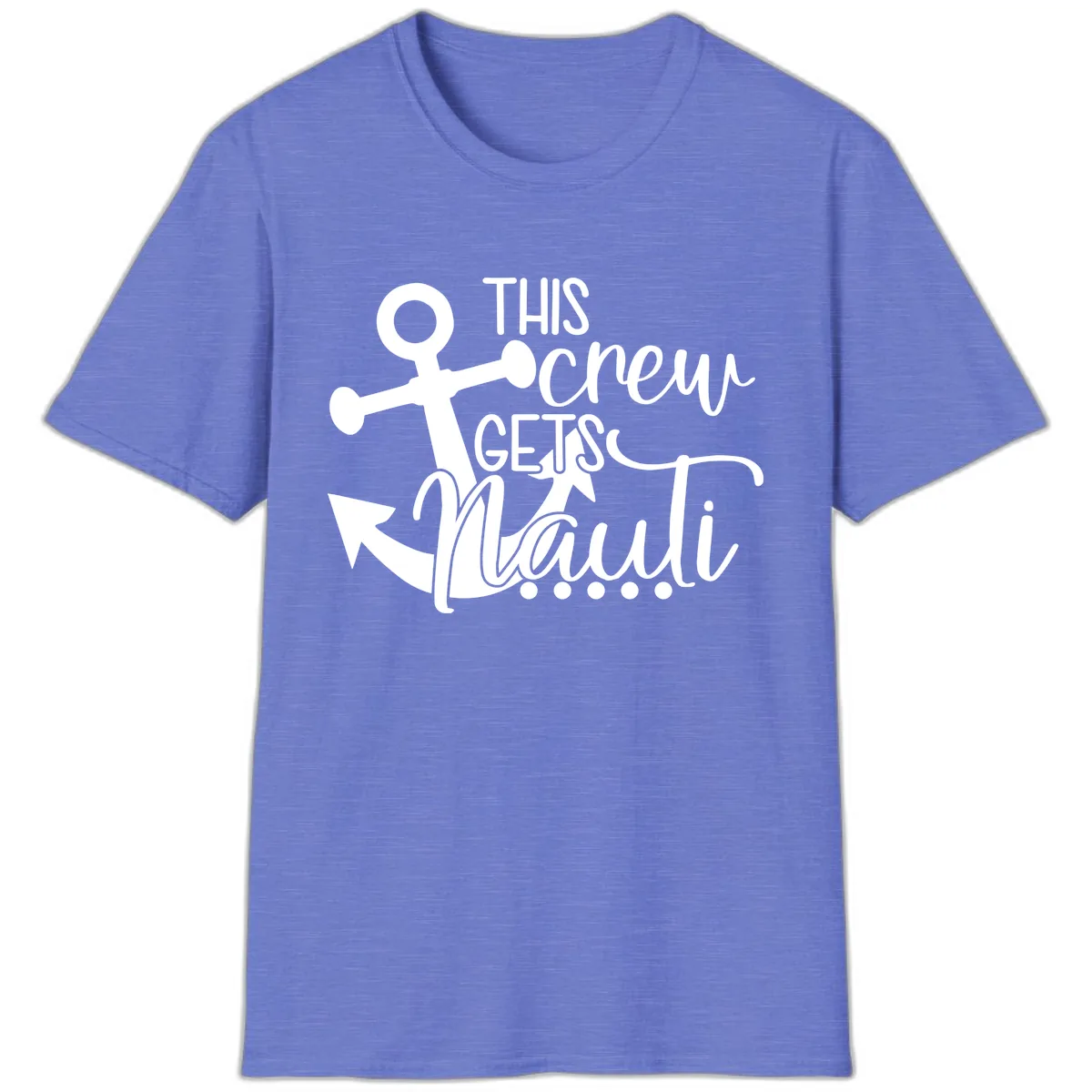 This Crew Gets Maui T-Shirt in Heather Royal