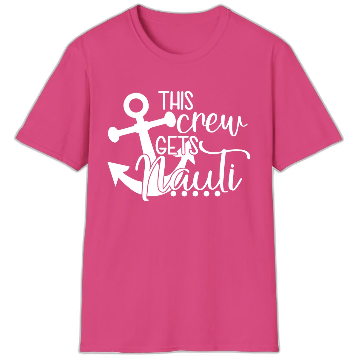 This Crew Gets Maui T-Shirt in Heliconia