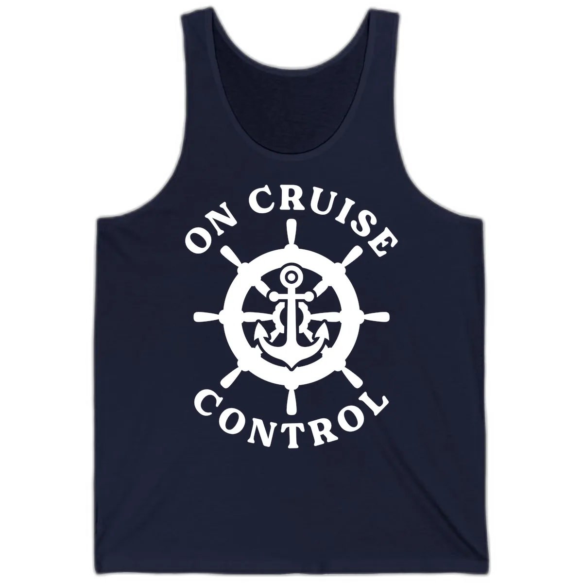 On Cruise Control Anchor Wheel Tank in Navy