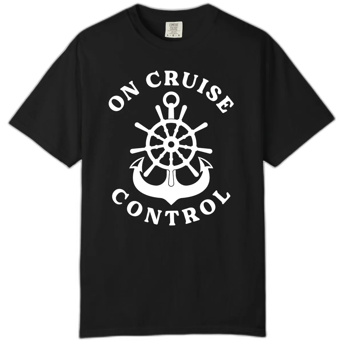 On Cruise Control Nautical Wheel Comfort Color in Black